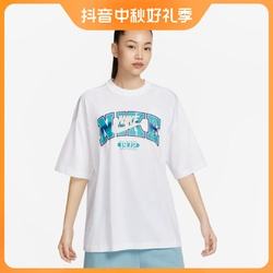 NIKE 耐克 女子TOP GCEL运动休闲白色时尚夏季潮流短袖T恤FQ7011 209元