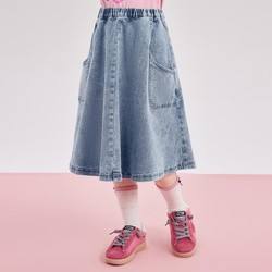 巴拉巴拉儿童裙子春秋童装女童连衣裙小童精致网纱甜