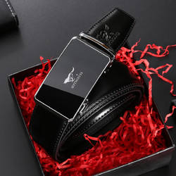 卡帝乐鳄鱼cartelo皮带男士自动扣商务休闲裤男款式牛皮腰带生日礼物