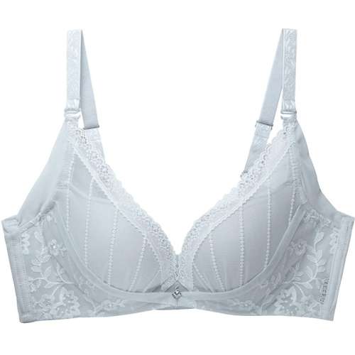 百亿补贴:洋红 75b 古今蕾丝薄款棉质舒适上托文胸罩81.84元