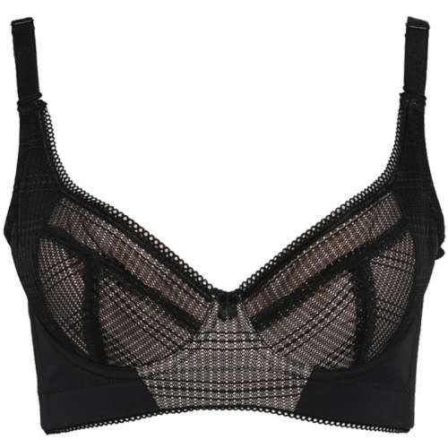 百亿补贴:洋红 75b 古今蕾丝薄款棉质舒适上托文胸罩81.84元