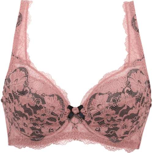 百亿补贴:洋红 75b 古今蕾丝薄款棉质舒适上托文胸罩81.84元