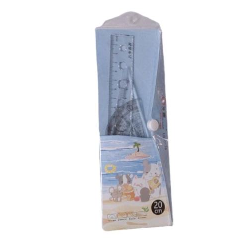 Ӻ͸ɫ1 20CM Сѧͼľװ͸ǰ׳߶ͯɰֱͨ߶๦ܻͼ ľƷ׳4.2Ԫ