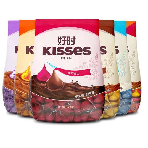 ѣʲɿ500һ ʱkissesɿ칫ʳϲǹ500g56.9Ԫ