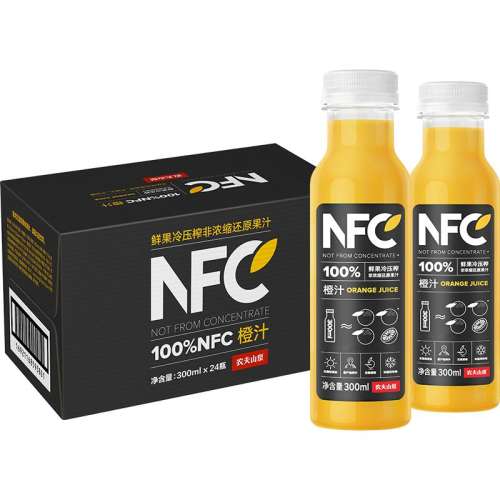 ũɽȪ100%NFC֭֭300ml*24ƿ 148.2Ԫ(88VIP 95)