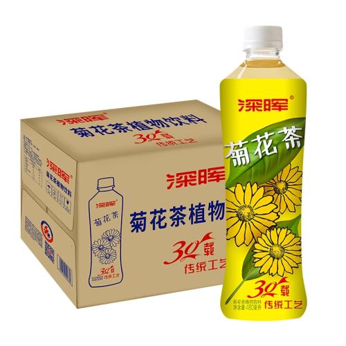 百亿补贴:菊花茶480ml*15瓶 深晖瓶装大容量菊花茶果味饮料 29.9元