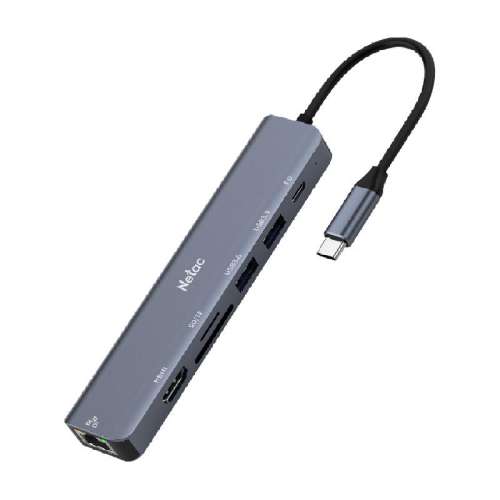 71 Type-C to 2*USB3.0+HDMI+SD/TF+RJ45 Netac USB-CӿHDMIչ254.6Ԫ2(127.3Ԫ/88VIP 95)