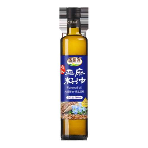 百亿补贴：有机亚麻籽油500ml 康膳源低温压榨有机亚麻籽油 25元