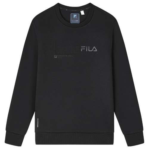 正黑色-BK 165/88A/S FILA 斐乐男子针织套头衫 429元