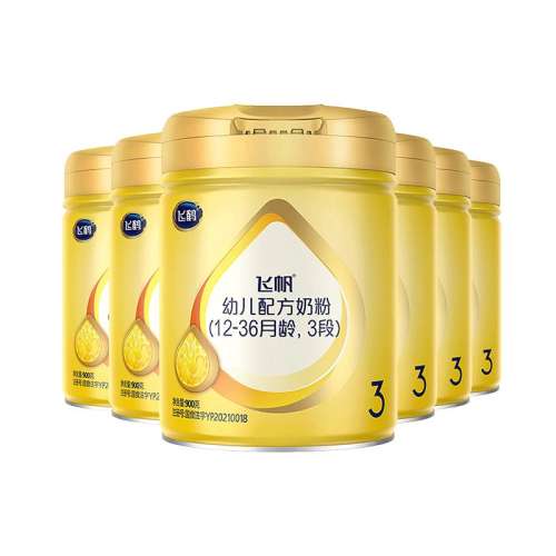 聚划算:飞帆3段900g 6罐 咨询享优惠】900g*6奶粉飞帆呵护 780元