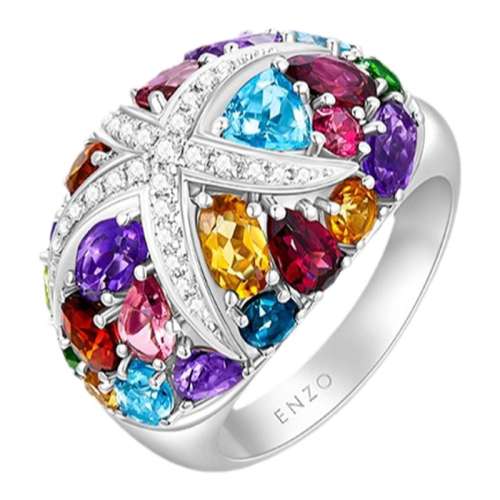ۻ㣺18Kʱʯָ Ůʿ13 ܴENZO 18Kʱʯָ39500.01Ԫ3(13166.67Ԫ/)
