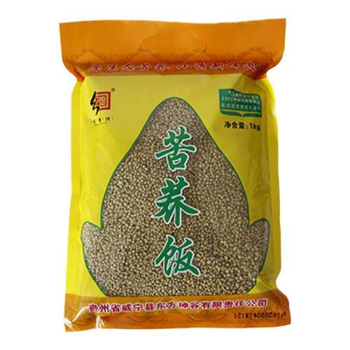 1kg*1袋 可渡河黄苦荞麦饭贵州威宁全麦五谷粗粮低脂营养糖尿病人专用
