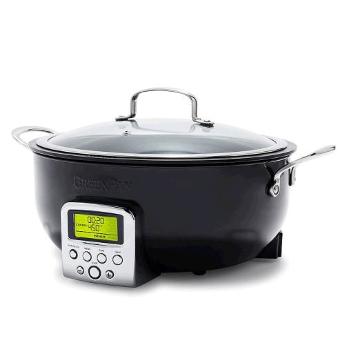 ɫ One Size GreenPan Elite Essential Smart Electric 6 QT Skillet Pot - S1888.7Ԫ(88VIP 95)