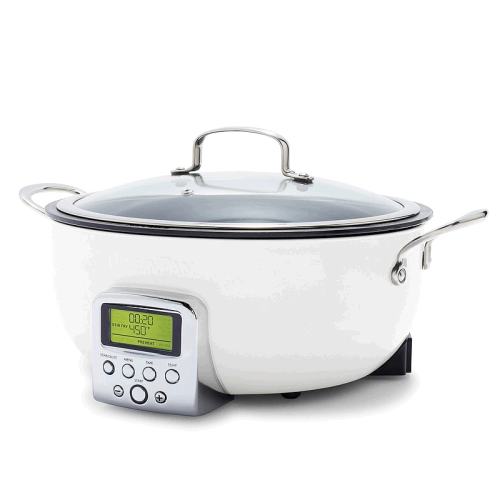 ˪ One Size GreenPan Elite Essential Smart Electric 6 QT Skillet Pot - S1888.7Ԫ(88VIP 95)