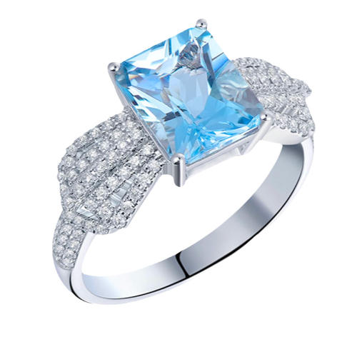 Լ2.25ָƣ Լ0.35ct/18k 鱦3Aʯָ Ů18k7750Ԫ