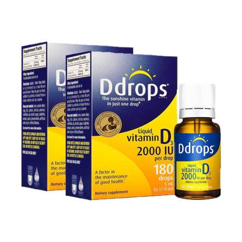 (DdropsάD3μ 2000iu)*2 ddrops׿˼άVD3μ275.5Ԫ(88VIP 95)