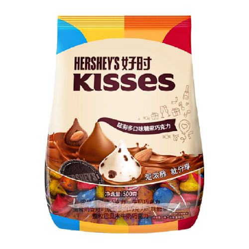 ʱ֮kissesѣʻϿζɿ500g*1ǹʳɿ֬55.1Ԫ(88VIP 95)