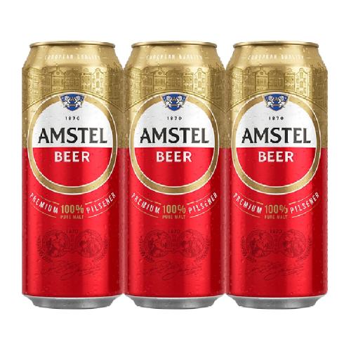 amstelơ500ml*3 9.9Ԫ