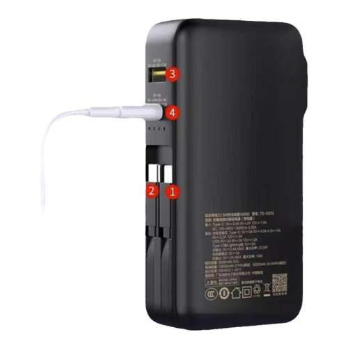 10000mAh ɫ 22.5WԴ˫߲ͷ ƷʤԴͷԶ˫22.5W 555Ԫ5(111Ԫ/)