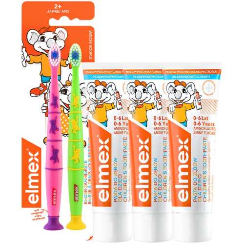 ڲͯ3֧װסˢɫ elmexͯٶװ200.8Ԫ2(100.4Ԫ/)
