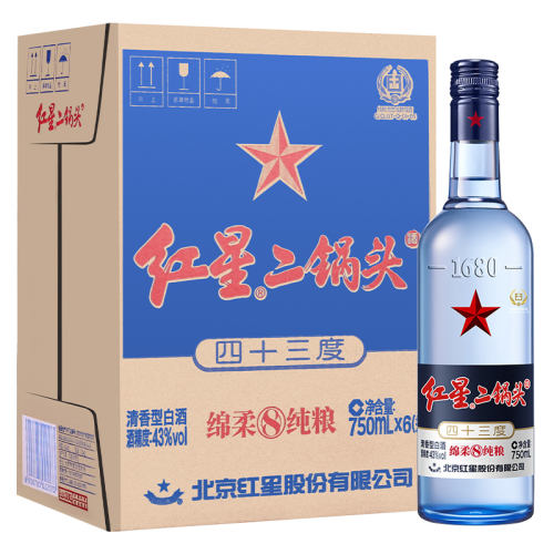 ر 43 750ml*6ƿ  ǹٷȨغǶͷ4353ƿ750ml/500ml׾275Ԫ