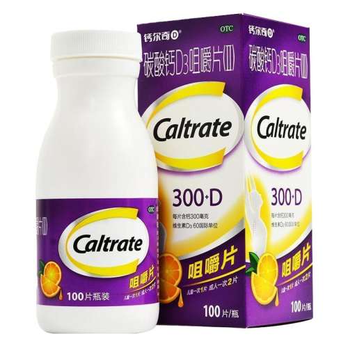 ڲ100Ƭ x 1 ƶ桿̼D3׽Ƭ() 300mg:60IU*100Ƭ/49.8Ԫ