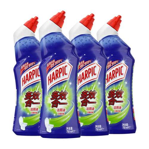 ۻ㣺ӪHARPICȽҺ750ml*4Ͱȥ