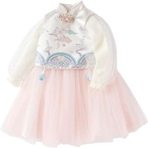 ۻ㣺ɫ00366 100cm ͯװͯװŮͯȹʽ299Ԫ