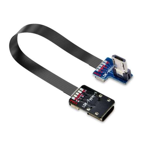 ۻ㣺5cm MicroUSBתType-Cĸֱmic1-tpc1 Micro USBתtypecĸ90ֱͷӳߺֻԴMP3תߵǳU55.65Ԫ5(11.13Ԫ/)
