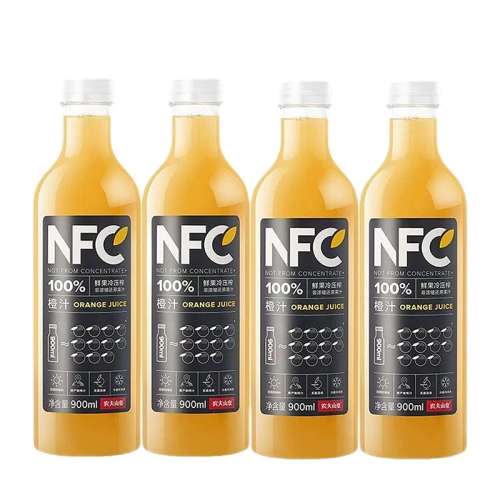 ڲ³֭900ml*4ƿ419ԺڣͨţƤֽװ-С ũɽȪNFCȹ֭900mlƿװ72Ԫ