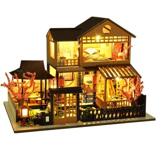 ۻ㣺ְ桿ӣͥ+߽ˮ+LED+ ֺֹ֮diyСģ82.12Ԫ