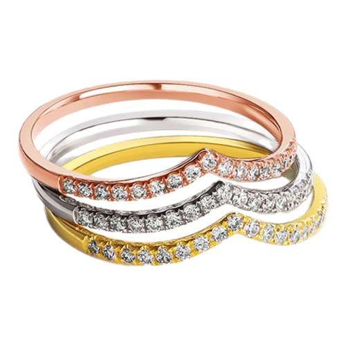 Ǻӿ - 18K- Լ20 - Լ9 Ůʿ10 18kƽʯָŮVΰõau750Ȼ1699.9Ԫ