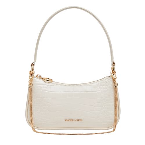 Cream Crocoɫ CHARLES&KEITH25¿CK2-80151362-BҸ°СŮ439Ԫ