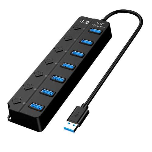 4Type-Cӿ3.0*1+2.0*3ָʾ0.3m usb3.0չӶ๦չͷڳԴعһתhubطӿ13.31Ԫ