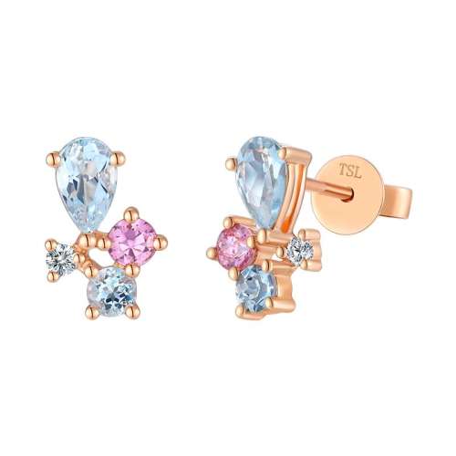 ۻ㣺ࣨԼ2ʯԼ2֣ TSLлͰʱϵʯ18KŮƷBE8322873.75Ԫ(88VIP 95)
