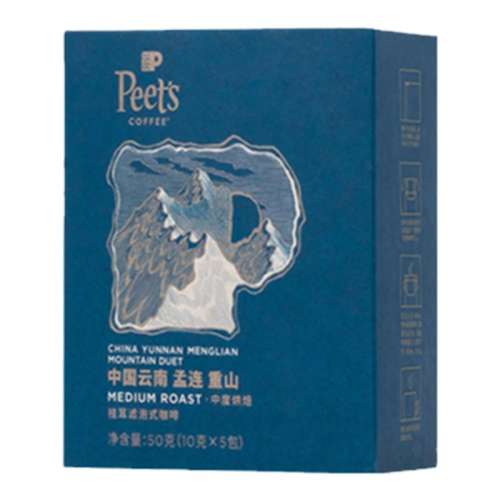 Ҷ50g/ PeetsƤүйɽкڸϸʺ決ֳҶ50gʵ53.1Ԫ
