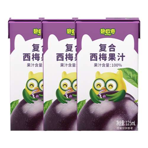 ڲݮ125ml*3+÷֭125ml*3 ŷ100%÷֭ݮ17.9Ԫ