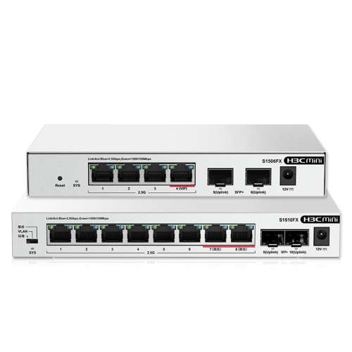 ڲ42.5G+210GڡS1506FX »h3c 2.5Gٽҵ罻 弴10G S1510FXS1506FX279Ԫ