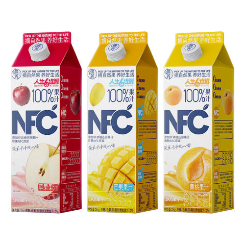 Ʒ4װƻ֭1kg*1+â֭1kg*1+Ʒɳǽ֭1kg*1+֭1kg*1 𣡽618ժ100%NFCե֭ͯϼͥװʵ49.8Ԫ