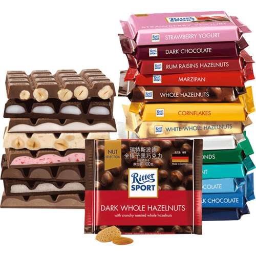 ȫӺ+ţζ+ݮ Ritter sportɿ Ritter sport¹ɿ32.2Ԫ