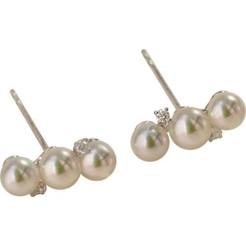 ڲ4-5mm 18K ׽ɫ HELASAkoyaˮ18KʯһŮ2771Ԫ
