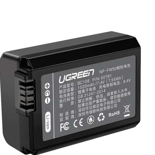 NP-FW50ء1030mAh-ȫ벻 üḻʿLP-E6 LP-E17 NP-FW50 NP-FZ100 NP-W126S  60d zve10 a6400 a7m2 a7m444Ԫ