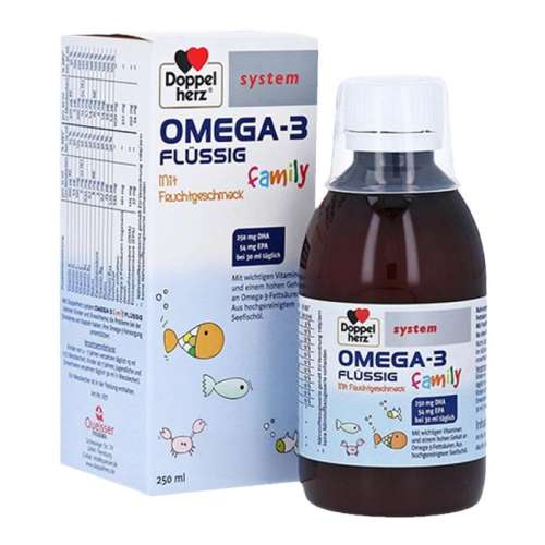 DoppelherzҩOmega3ͶͯˮζڷҺ250ml 250ml ŷֱʵ¹˫Doppelherzͯdhaomega3Һ250ml۲120.32Ԫ(88VIP 95)