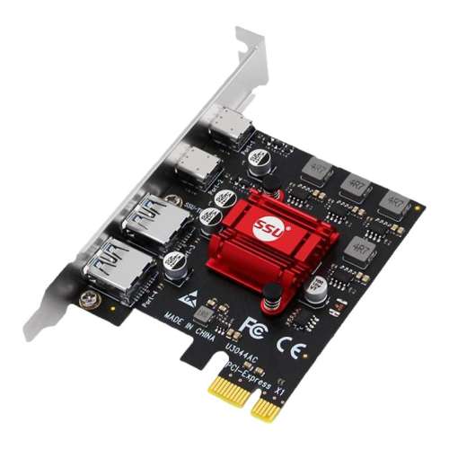   4A  8Aӵ-- SSU  4USB3.2 Gen1չ̨ʽPCI-EתUSB3.0 Type-cתӿʵ66.06Ԫ