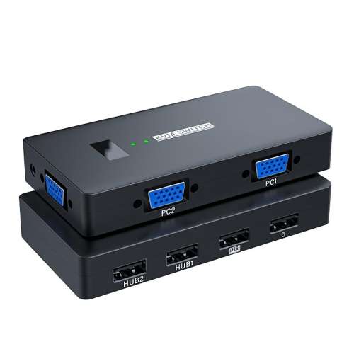 vga kvm߷ֱ1920*14402121UA +2 OYEL KVMлVGAһ24ڼ깲̨һʾĻһ϶USBƵʵ40Ԫ