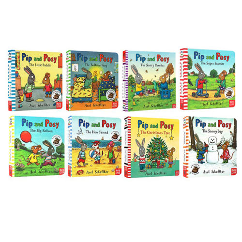 ѩ ӪӢԭ Pip and Posy Ƥϵ ֽ 8 .ɭ Axel Scheffler ͯͼ»汾 ׶Ӣʵ20.19Ԫ