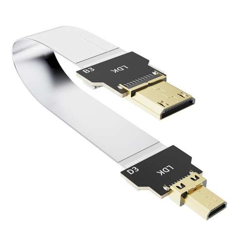 MICROhdmiתD2-D2 5cm micro hdmiֱͷƵDVʾ54.9Ԫ5(10.98Ԫ/)