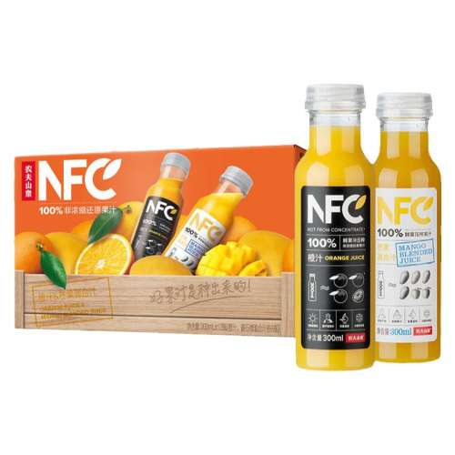 ڲ֭+â֭300ml*12ƿװ316Ժڣ ũɽȪNFC֭â֭12ƿ78Ԫ