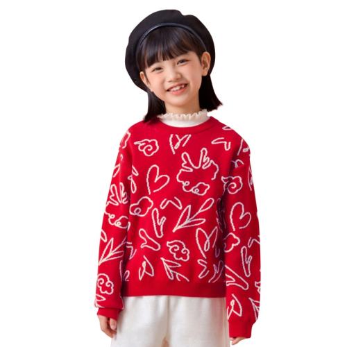 ۻ㣺ӡ-ѡ-00466-3006 120cm ͯװͯʥ֯2025װɫŮͯ꿪ë479.5Ԫ5(95.9Ԫ/)