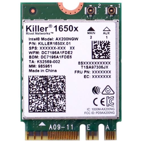 Killer1535AC ˫ƵWiFi-5 Killer1750/1675x/1650xʵ62.9Ԫ